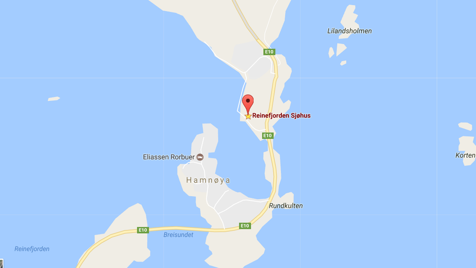 Reinefjorden sjøhus - Google maps location